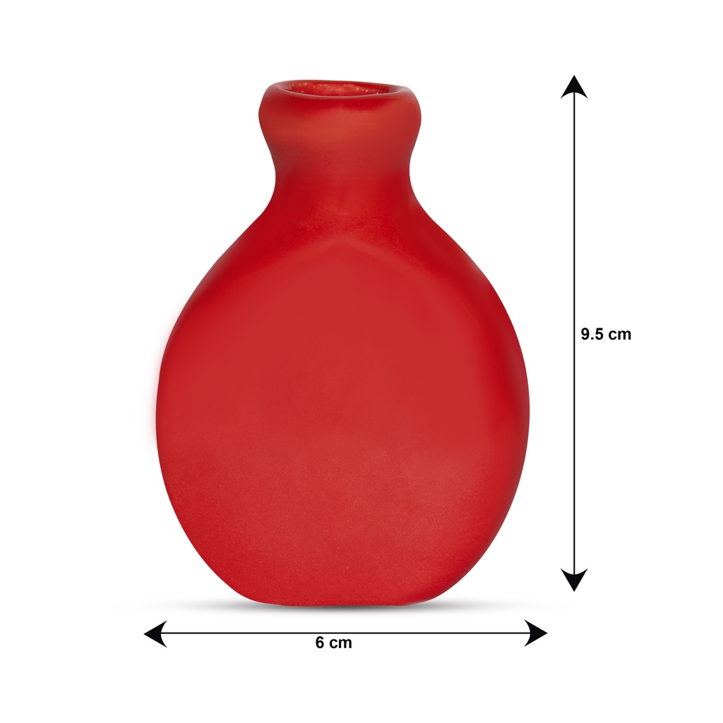 Edysian Red, Reed Diffuser Fragrance with 1 Unit of Ceramic Pot, with 4 Natural Reeds Sticks of 7",3 Spiral Reed Sticks and 1 Flower Stick for Home Decor Products, Risk