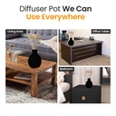 Black Ceramic Reed Diffuser Set -  Split